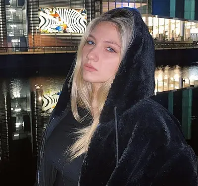 Blonde college slut goes deep cover image