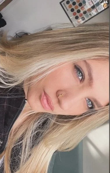 Blonde college slut goes deep image 5