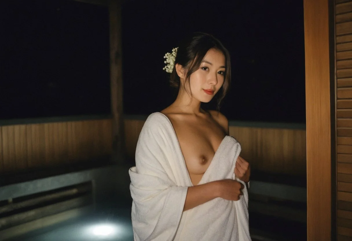 Vmire AI Generated Japanese onsen girls image 4