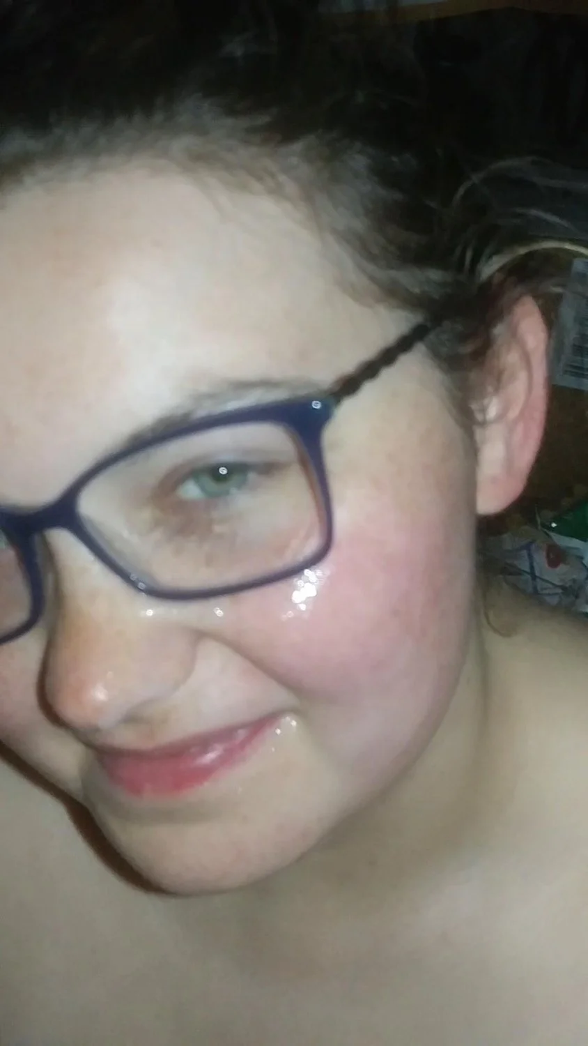 Nicole blow job facial image 26