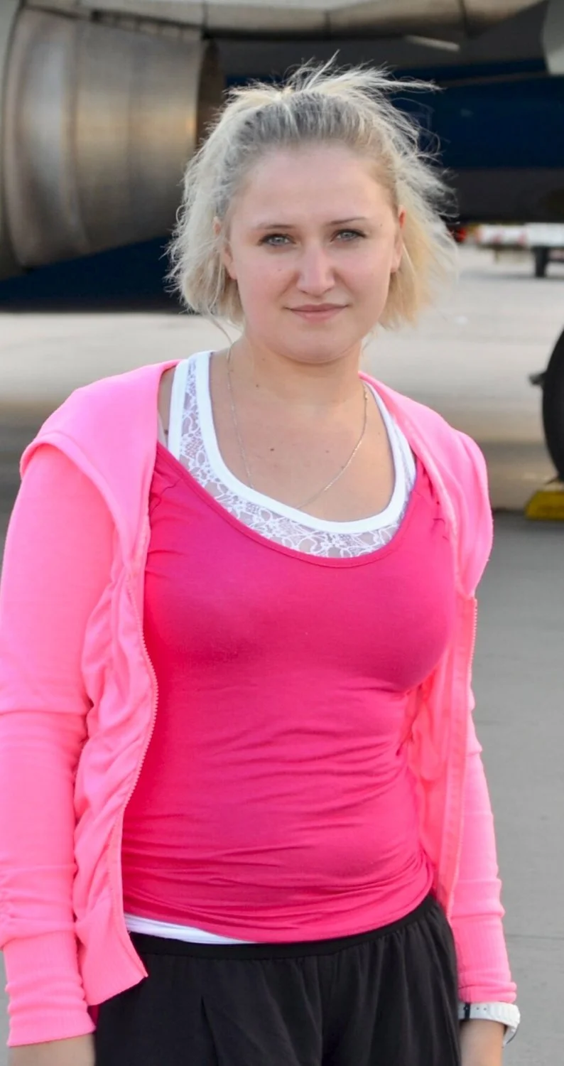 Blonde busty wife main image