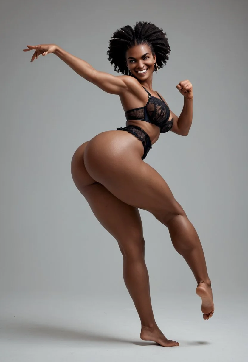 Mulheres negras feitas na IA - AI image 42
