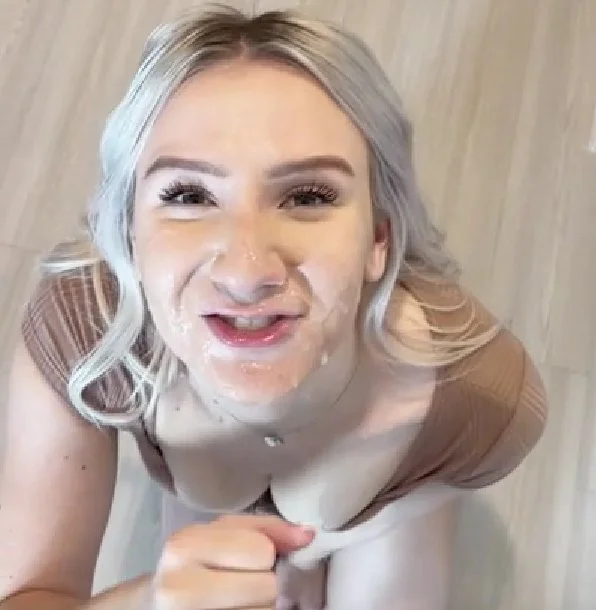 great pov blowjob from blonde house agent main image