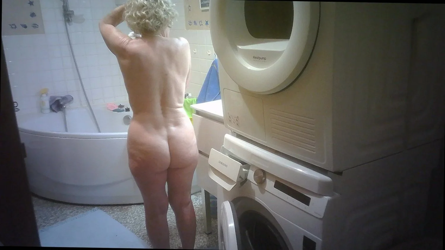 Cheating granny nurse Solange 's hidden delights image 21