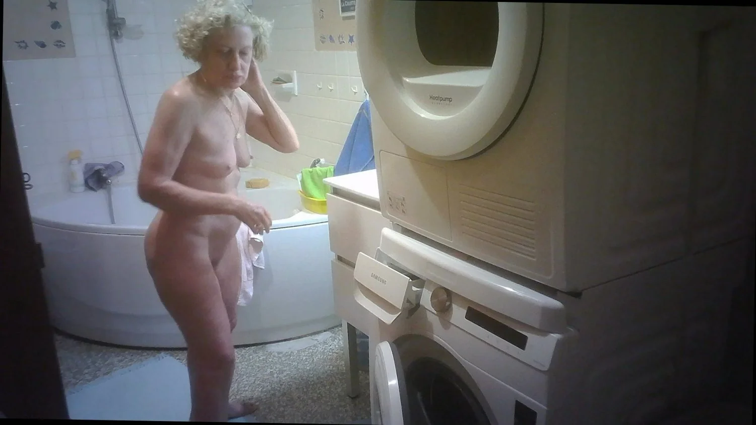 Cheating granny nurse Solange 's hidden delights image 24