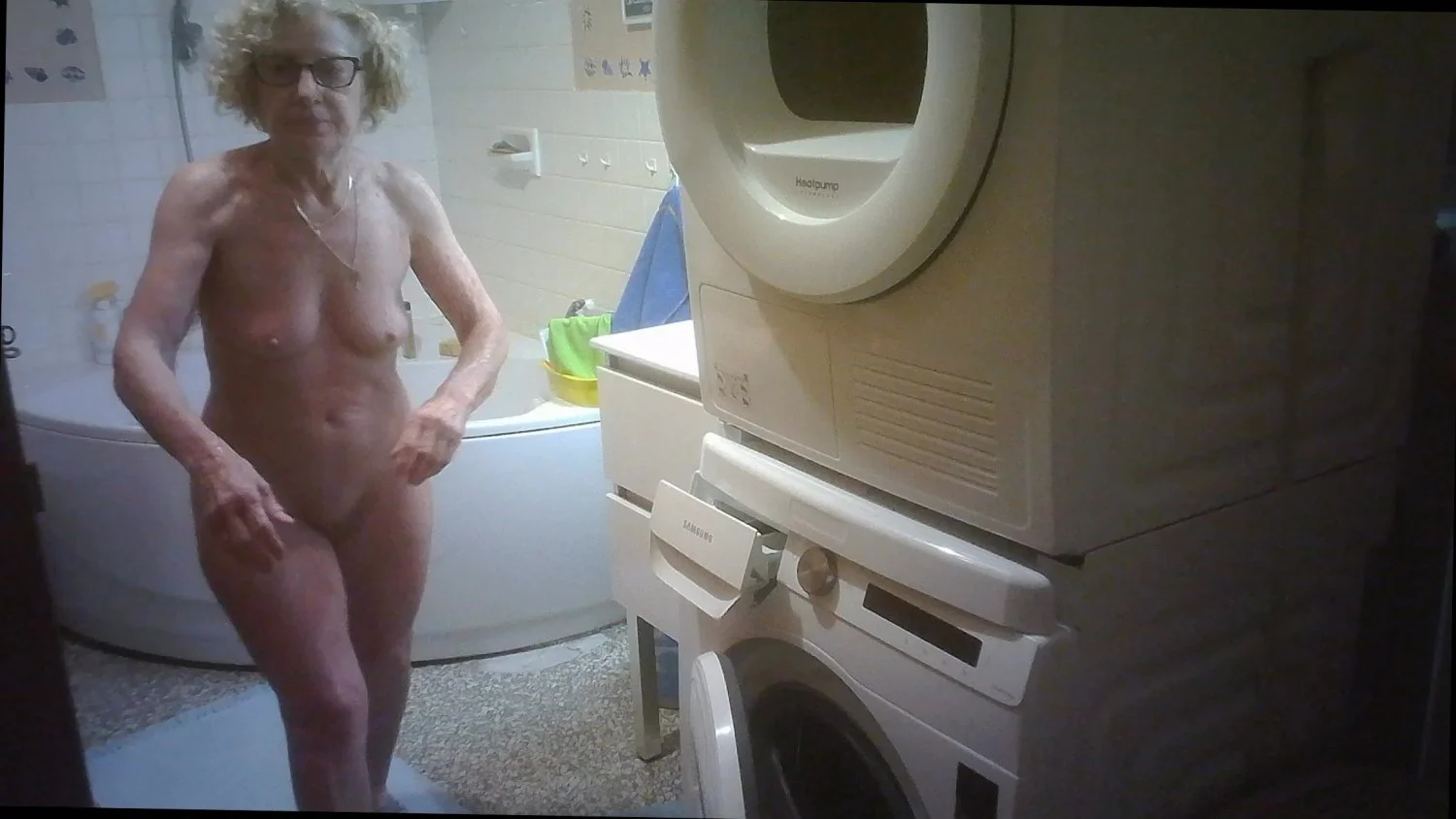 Cheating granny nurse Solange 's hidden delights image 30