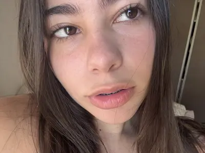 Just a horny Latina teen with a fat ass cover image