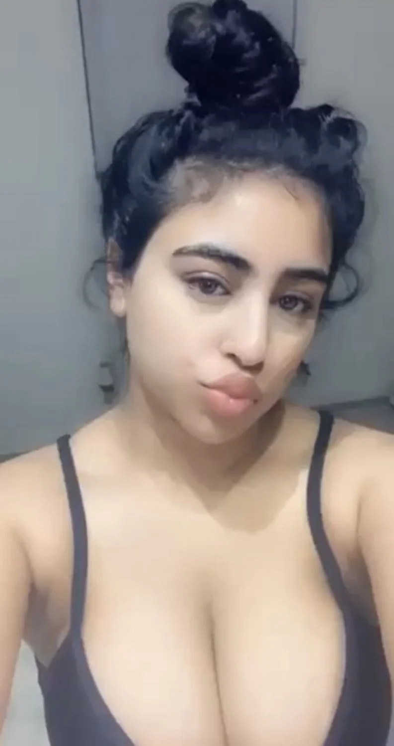 Desi brown UK slut Tanya shows off her curry cannons image 2