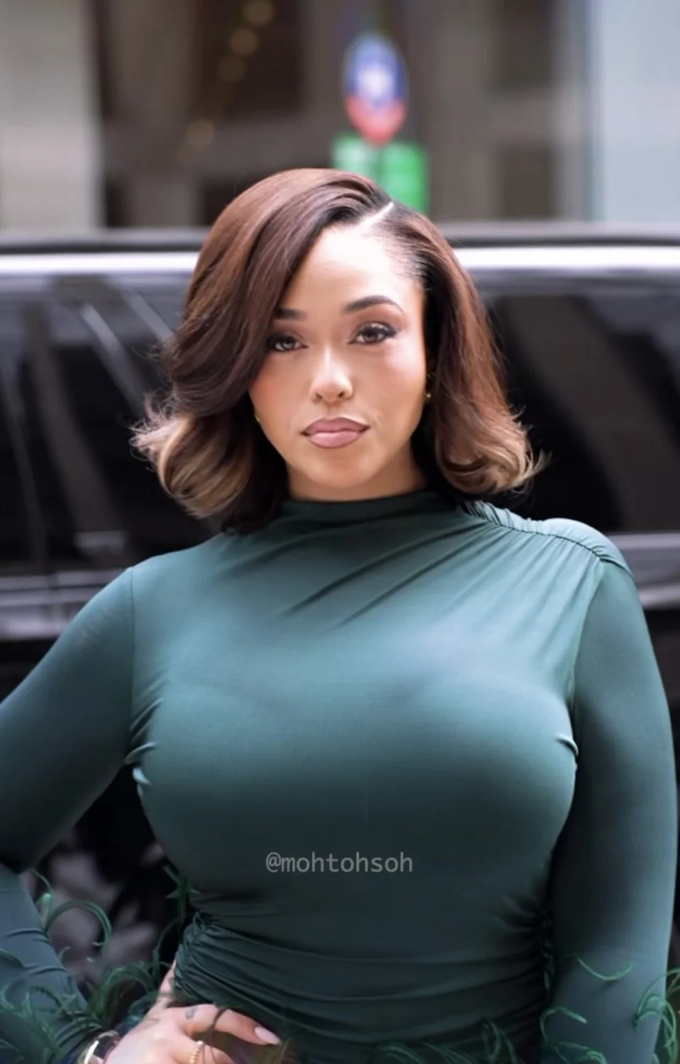 Jordyn Woods & her big black tits & big black ass. Fucking stacked hoe image 4