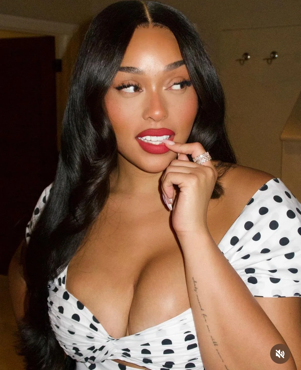 Jordyn Woods & her big black tits & big black ass. Fucking stacked hoe image 9