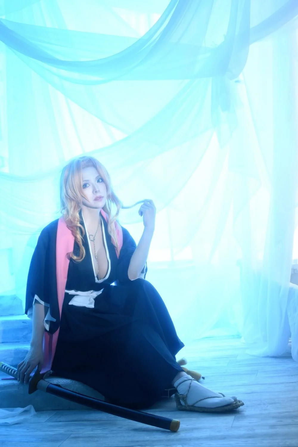 BLEACH Matsumoto Rangiku cosplayer facial main image