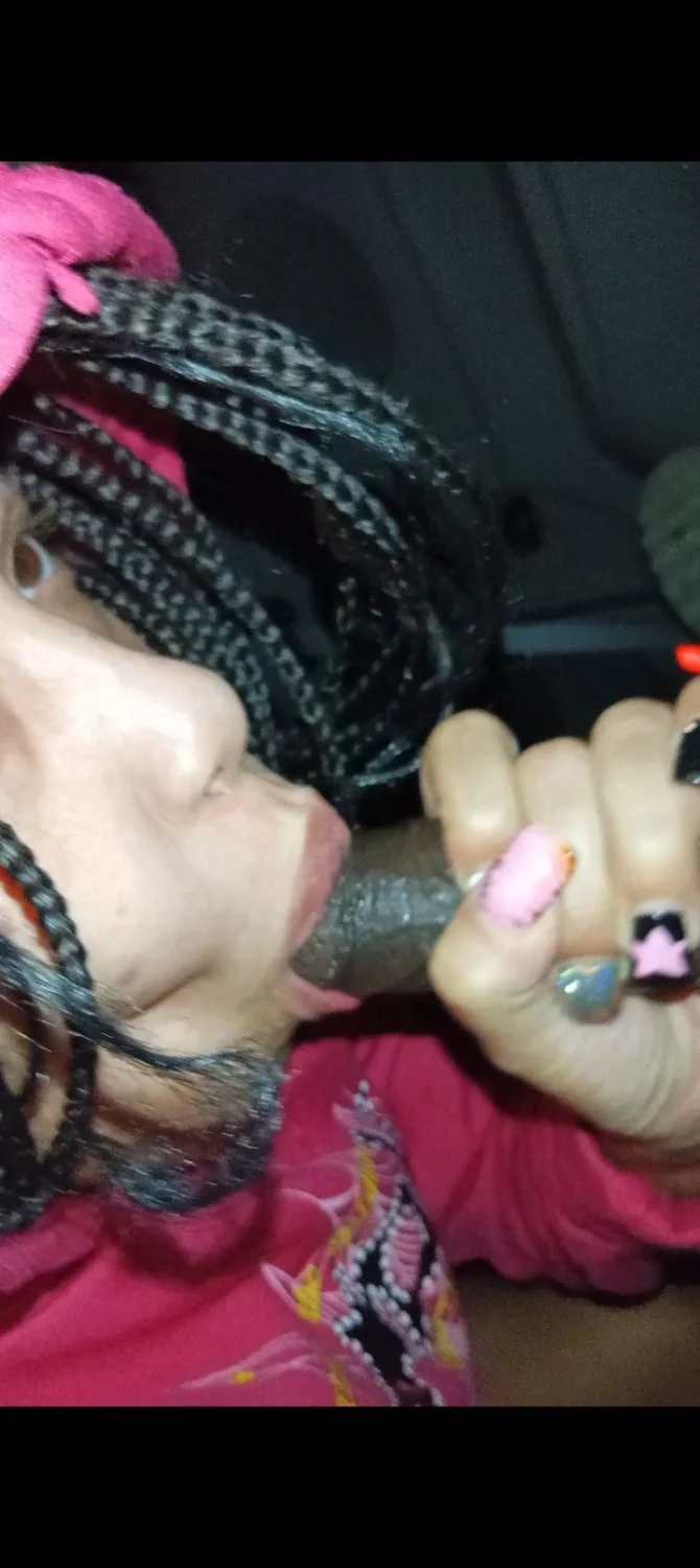 Saint Louis thot Mariah sucking a big dick image 10