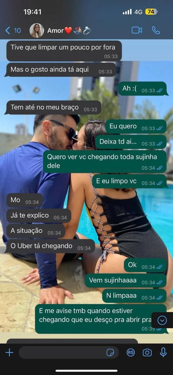 Corninho Vazou Conversando Com A Putinha da Esposa image 1