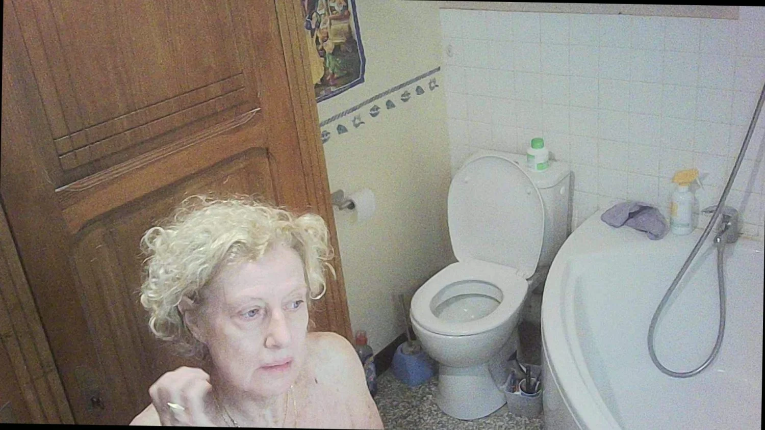 Secret cheating granny nurse Solange main image