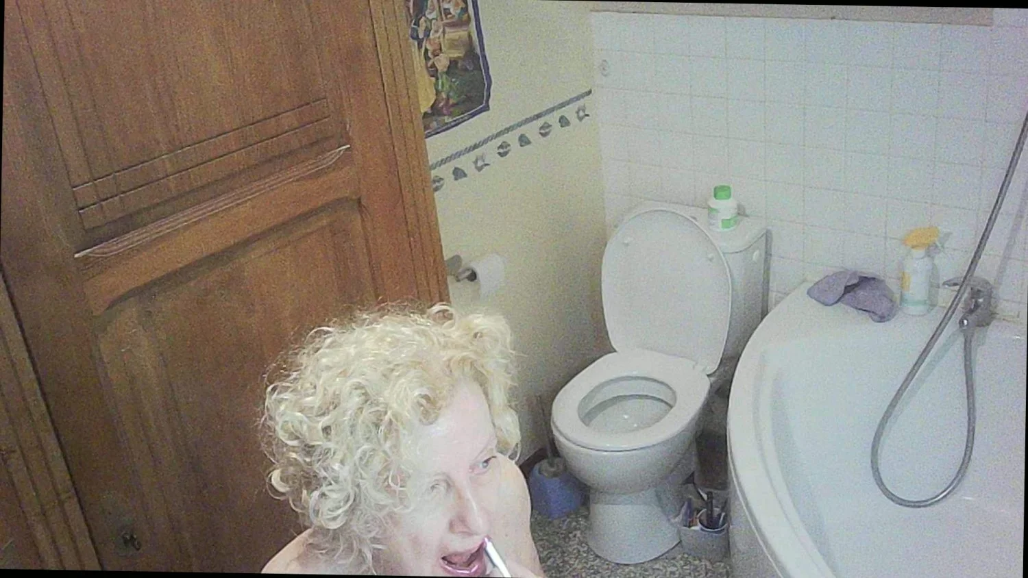 Secret cheating granny nurse Solange image 2