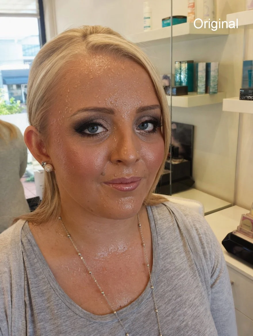 Australian Blonde Whore Shay Rowles Enhanced & Becoming Wank Material For Old Men image 13