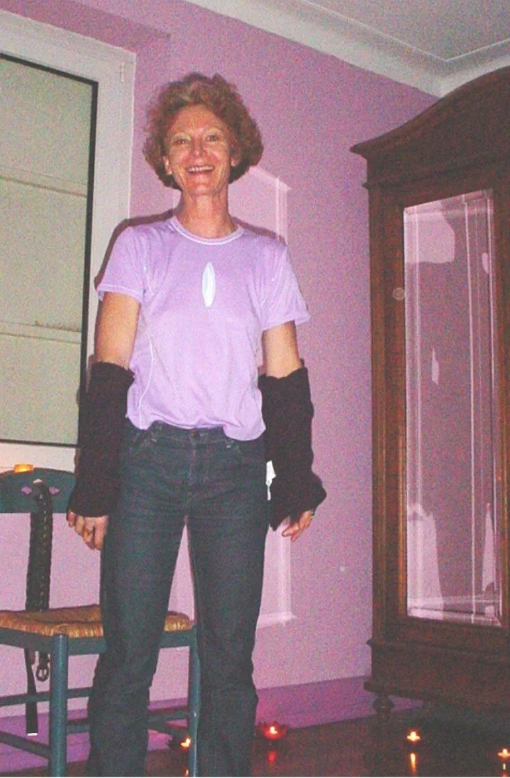Mature redhead strips image 2