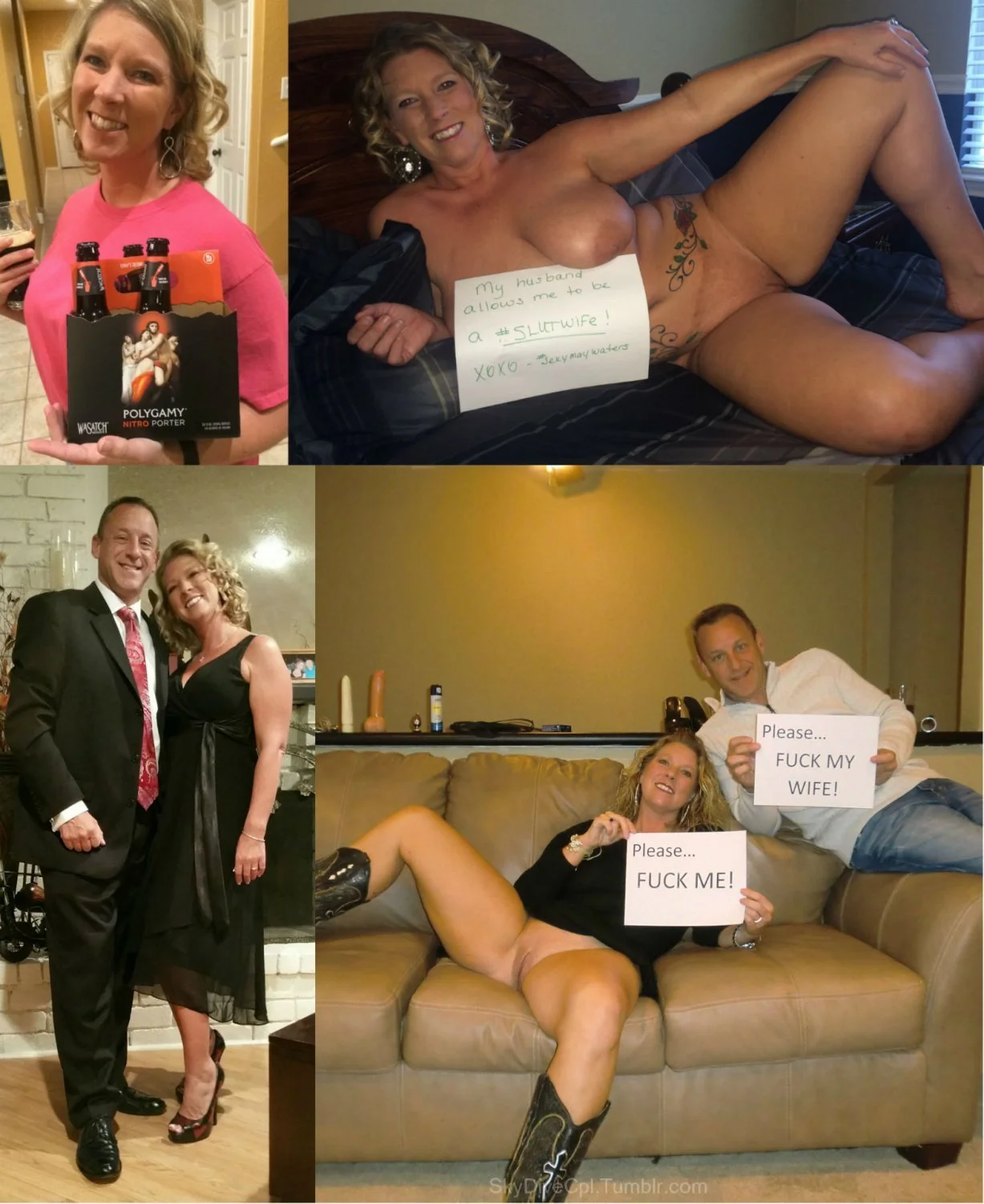 May Waters exposed Texas Swinger Slutwife 1 image 41