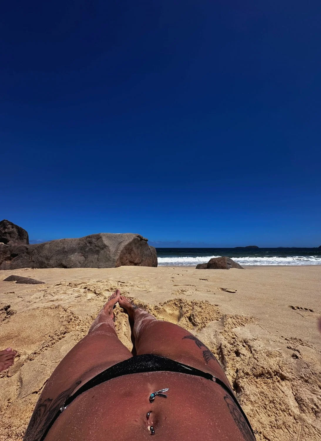 I'm a perfect fuck doll at the beach image 2