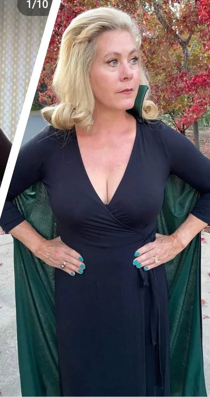 Blonde mature milf Nancy thick pawg image 2