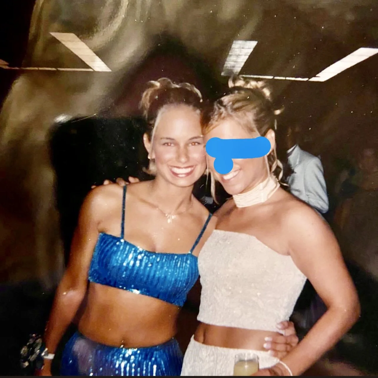 Two busty milfs Angela & Shalesta just couldn’t keep their huge tits in their tops!! image 21