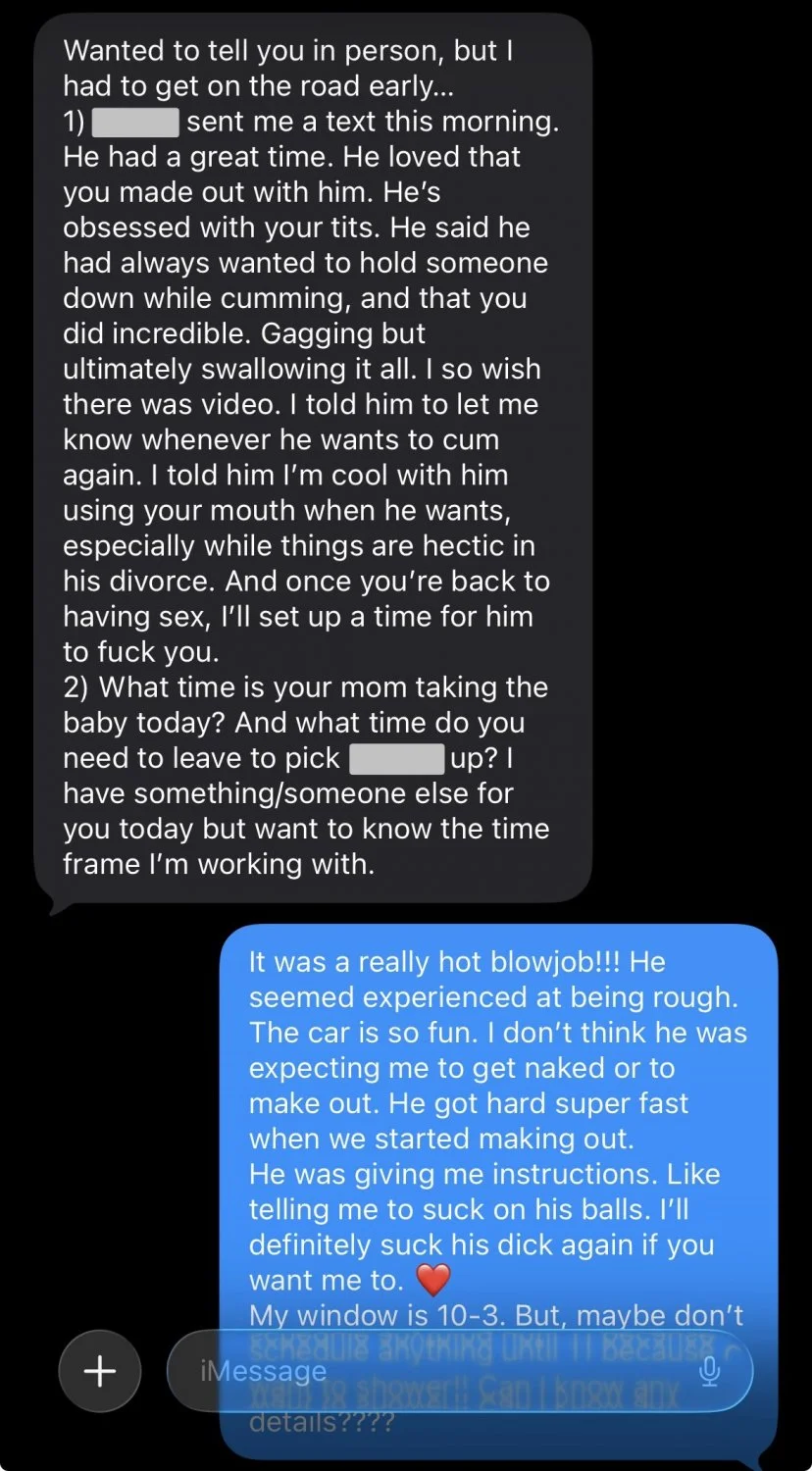 Wife Is Told To Blow Husband’s Friends Weeks After Pregnancy image 3