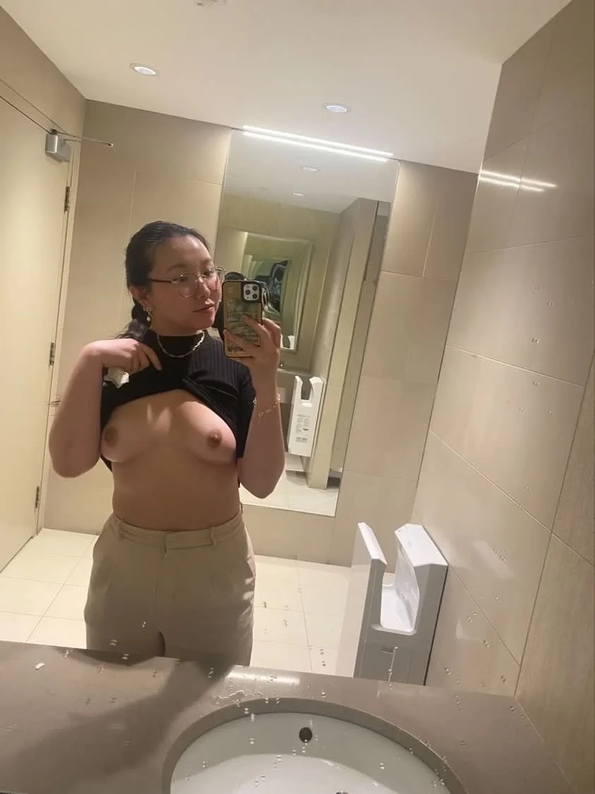 Mid Asian office girlie slutted out image 10