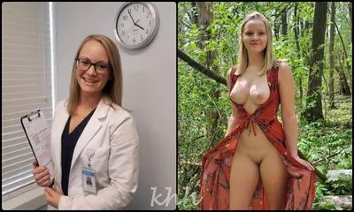 Sexy doctor likes to play in the forest cover image