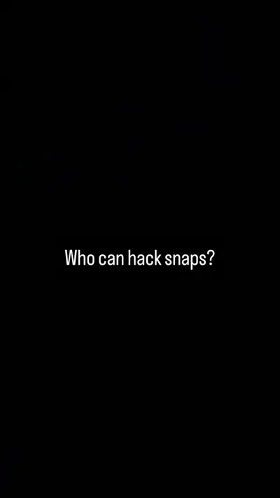 Hack snaps? cover image