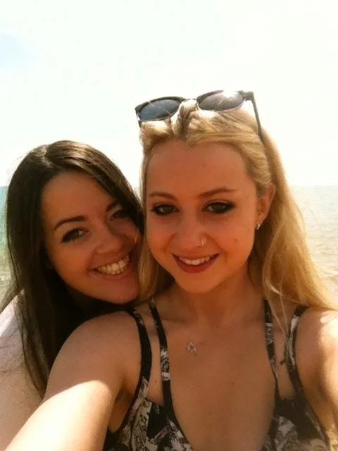 Talya Big tits at the beach main image