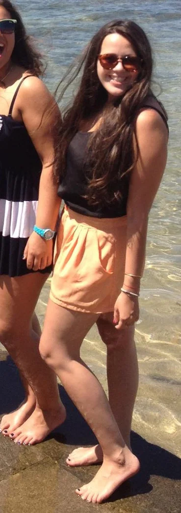 Talya Big tits at the beach image 5