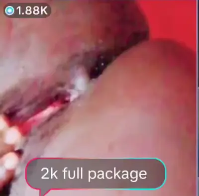 Girl fingering her pussy on tiktok live🤢 cover image