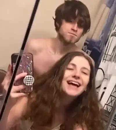 Horny teen couple homemade quickie cover image