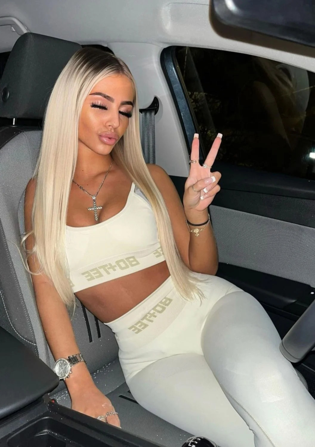 Blonde Scottish Chav Slut part 2 image 24