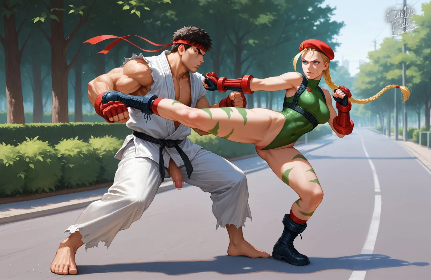 [Street Fighter] Ryu fucks Cammy after fight image 4