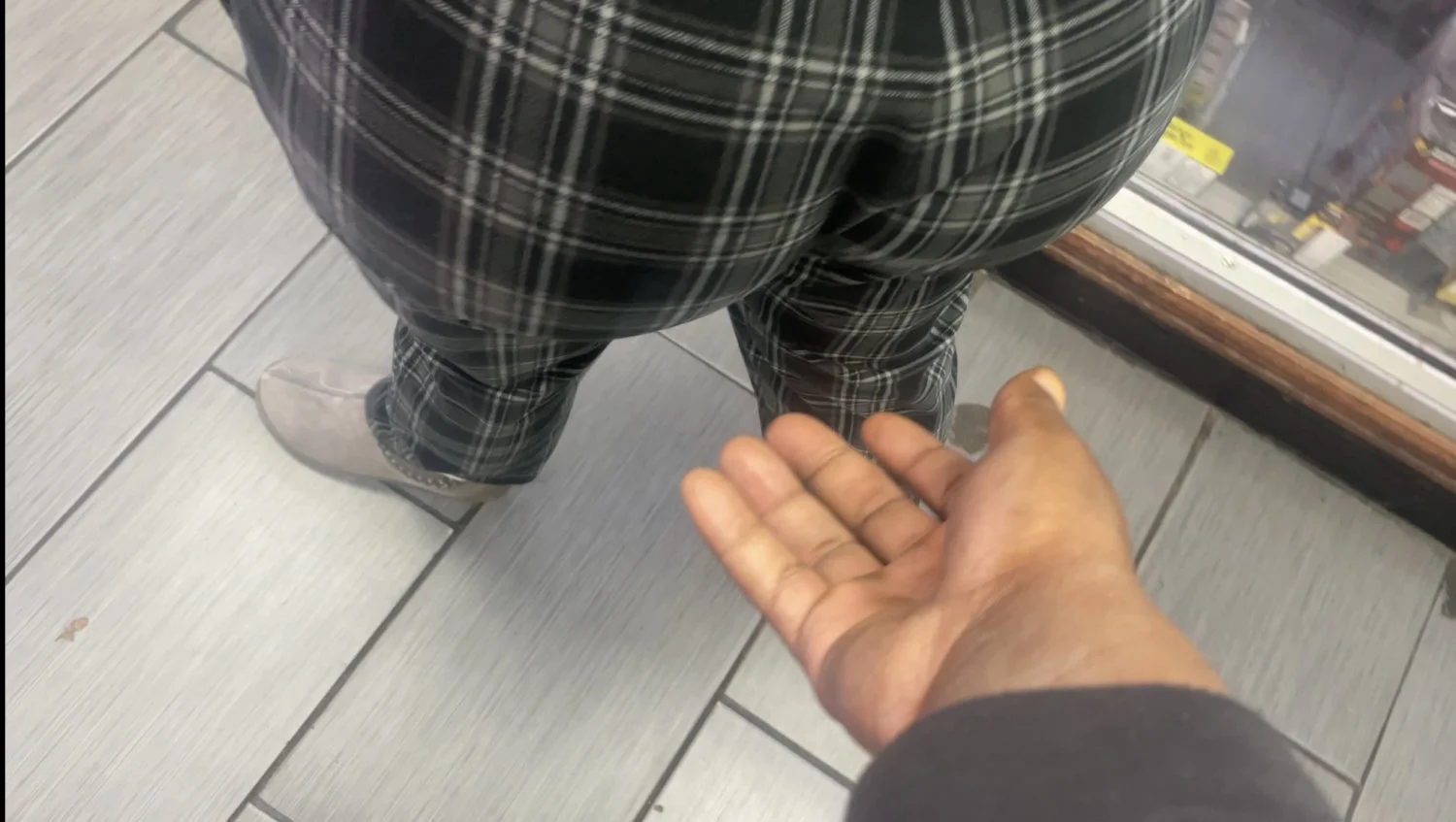Rubbing on random fat ass at gas station main image