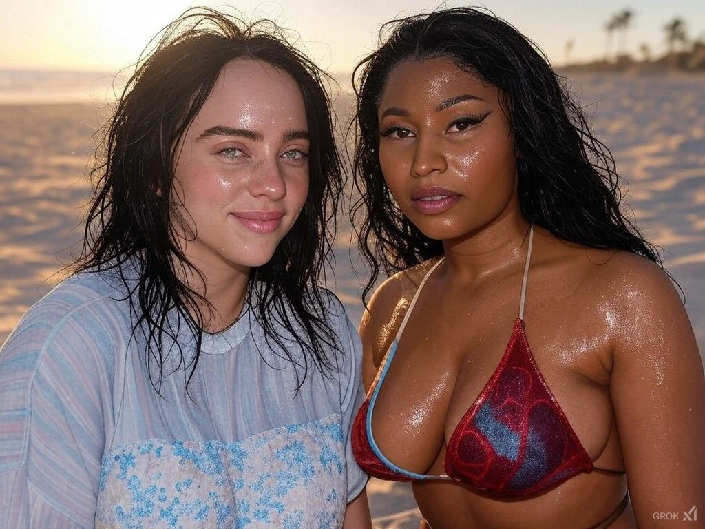Celebrity Nicki and Billie Ai fakes image 6