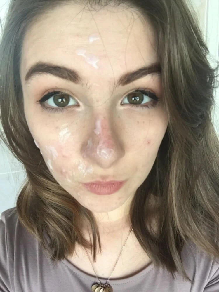 Friends GF is a fat ass Pawg slut and let you and your friend nut on her face image 2