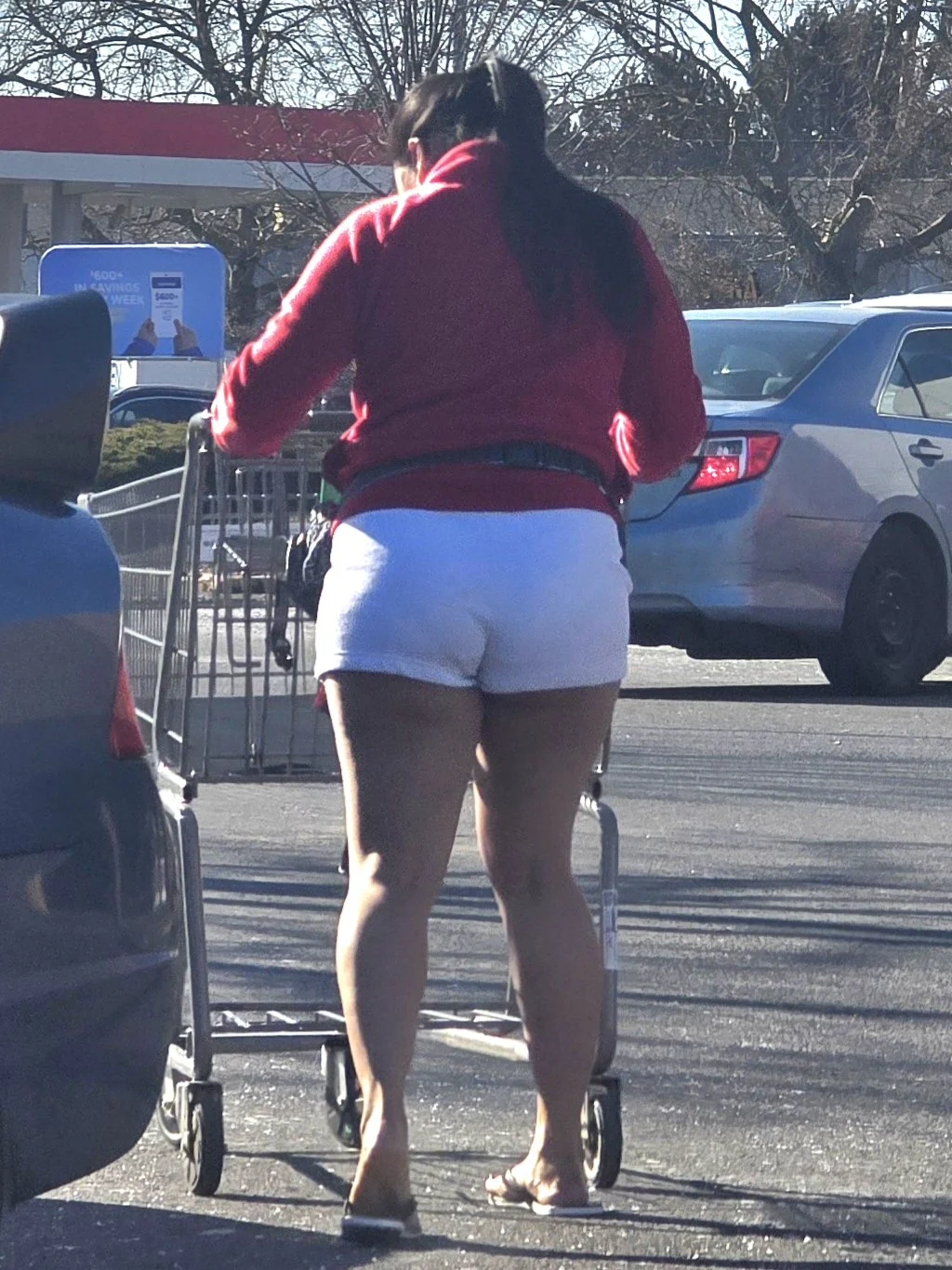 Ass in shorts image 12