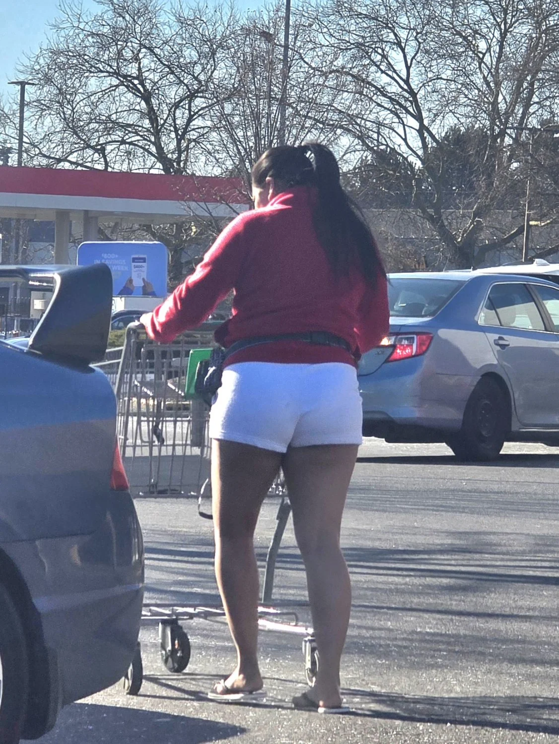 Ass in shorts image 18