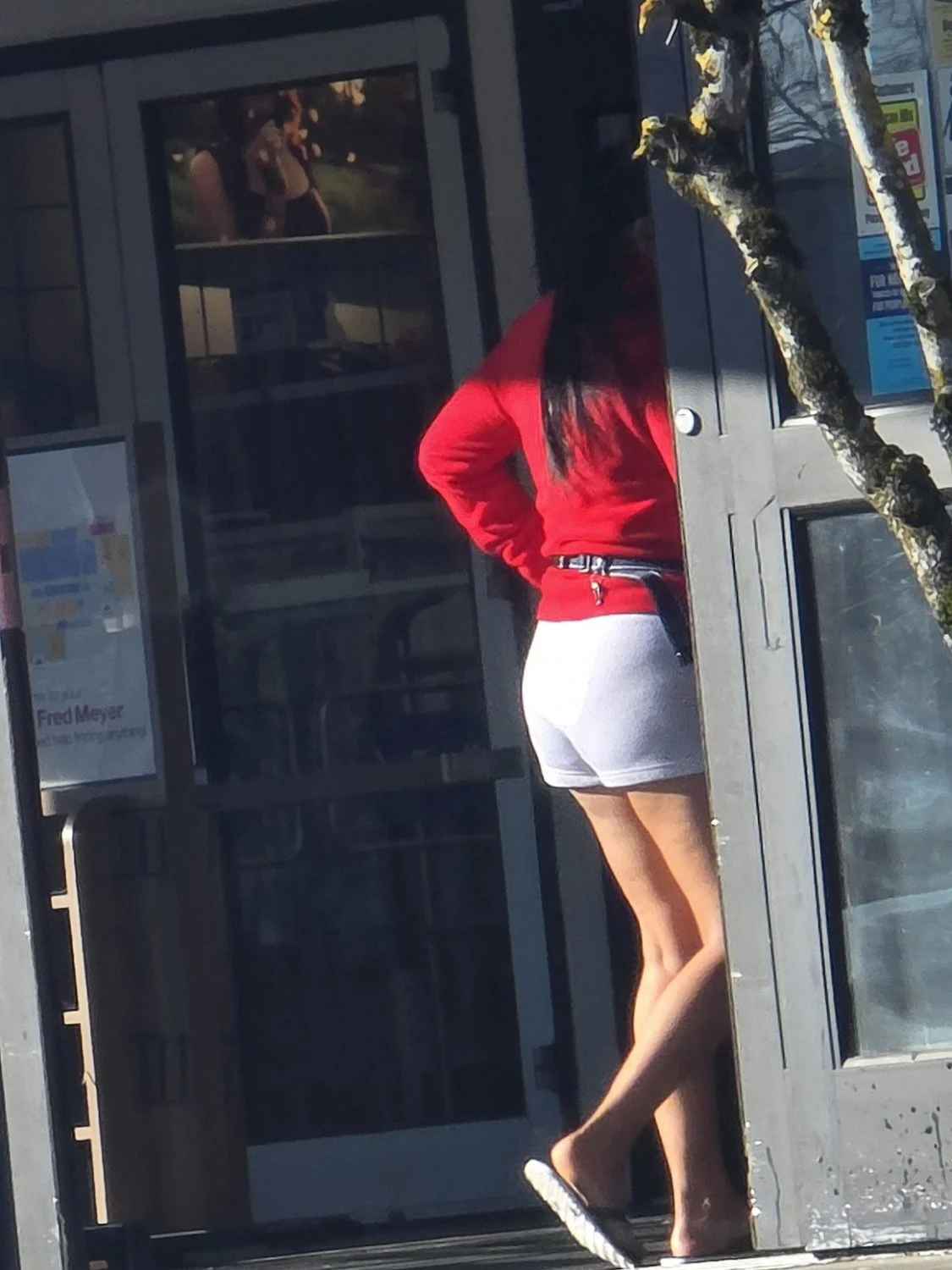 Ass in shorts image 6