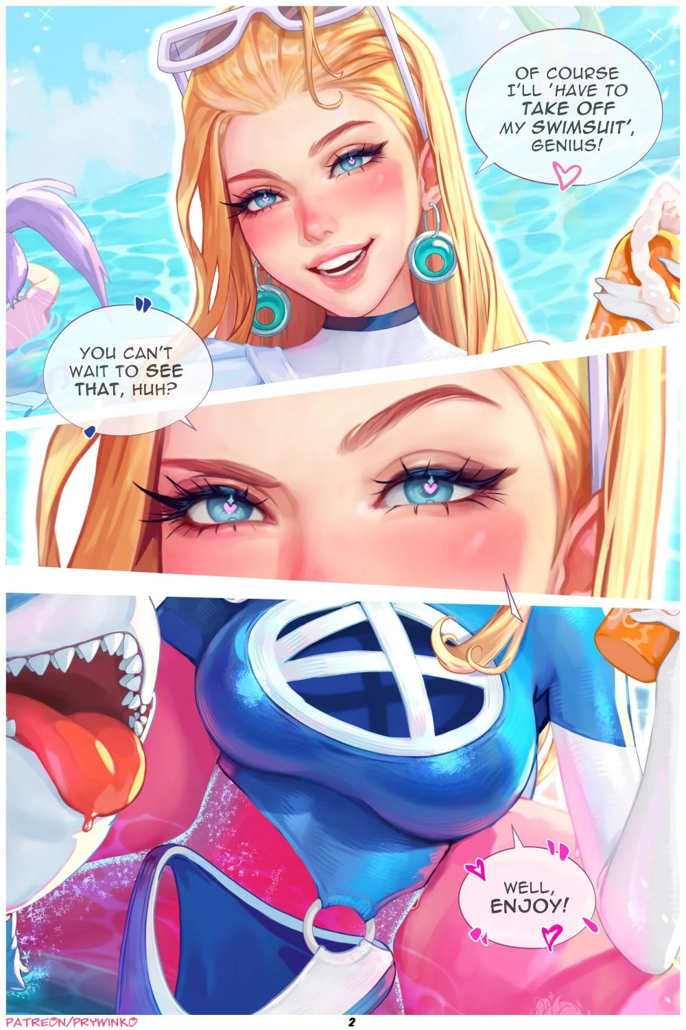 Sue Storm does something sexy. With bonus random Hentai. 😅🤘 image 3