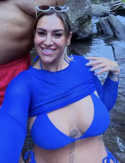 Big ass and tits tatted Brazilian milf cover image