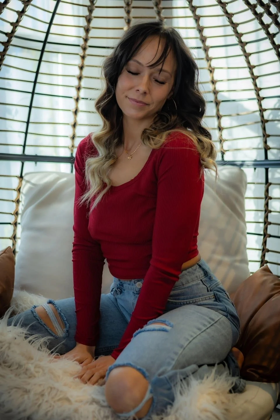 Pancake tits Boudoir image 47