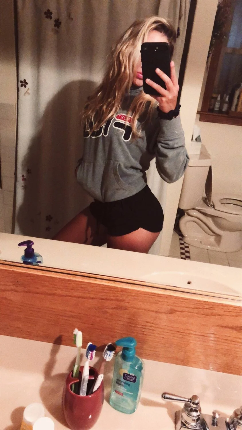 Ex BF wanted STACKED blonde PAWG GF shared image 42