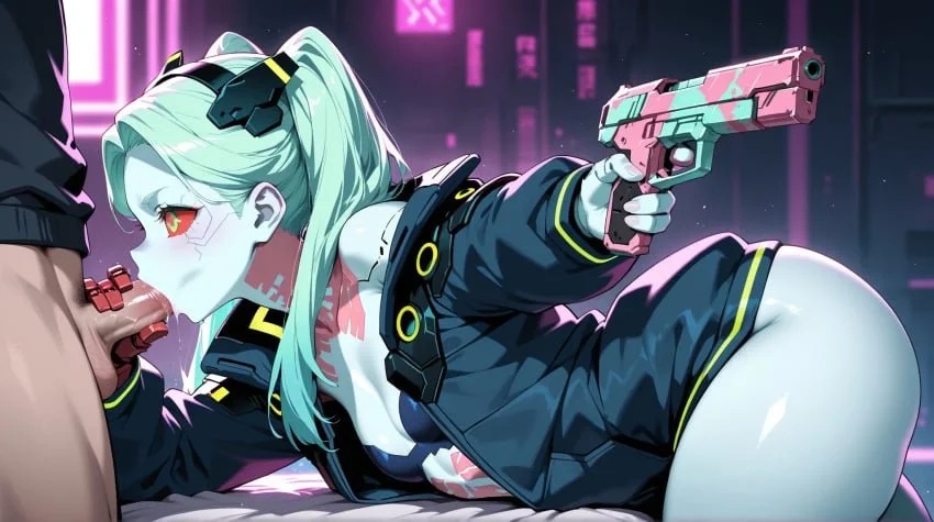 Rebecca Cyberpunk image 19