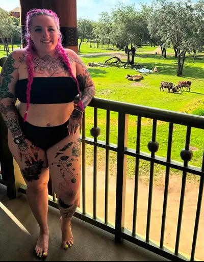 Pink Haired Pawg Hotwife Fucks Older Man cover image
