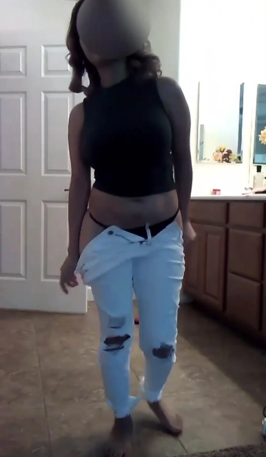 Another undressing video of my Shorty SoCal Latina wife to enjoy. Sc:mrrod619 comment and share image 3