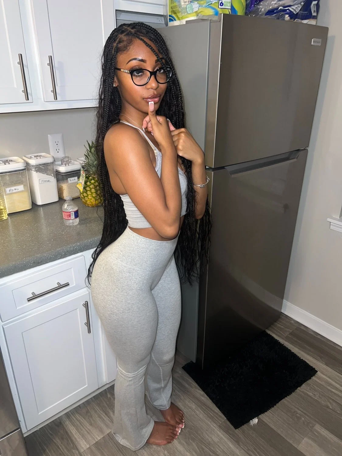 Sexy hot Ebony with phat pussy print 🥵🍑🔥 image 16