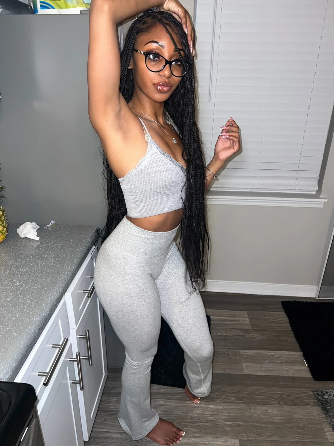 Sexy hot Ebony with phat pussy print 🥵🍑🔥 image 23